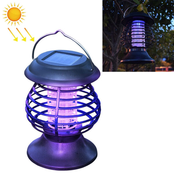 LED Solar tragbare runde Moskito-Killer-Garten / Haus / Auffahrt / Treppe / Außenwand