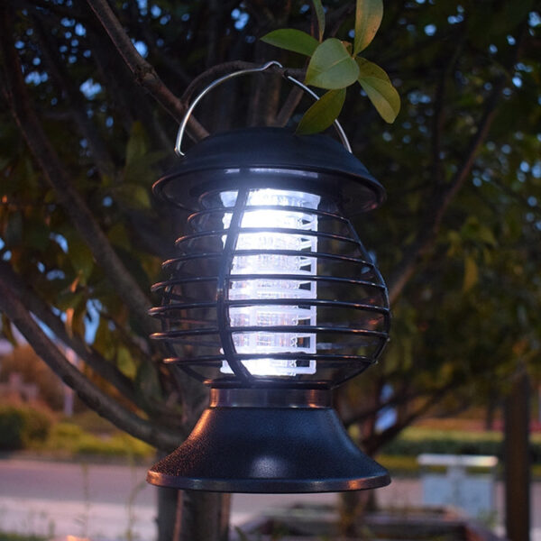 LED Solar tragbare runde Moskito-Killer-Garten / Haus / Auffahrt / Treppe / Außenwand – Bild 5