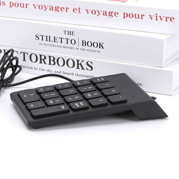Numerische Mini USB Zahlen zusatz Tastatur, Kabelgebunden – Bild 3