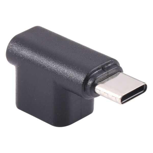 USB-C/Typ-C-Stecker auf Dual-Typ-C-Buchse, 90-Grad-Winkeladapter – Bild 4