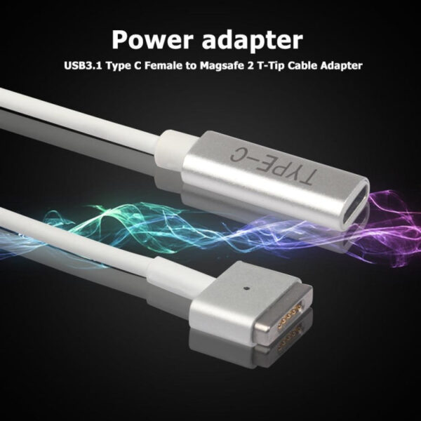 5-poliger MagSafe 2 / 1 (T-förmig) an USB-C / Typ C PD-Ladeadapter – Bild 5