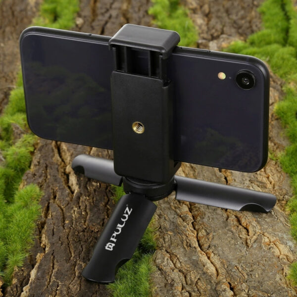 PULUZ Mini-Kunststoffstativ + Universal-Telefonklemmhalterung – Bild 8