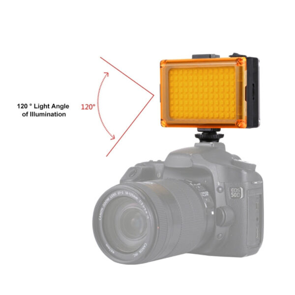 PULUZ Pocket 104 LED 1800LM Professionelle Fotografie Video- und Fotostudio-Licht – Bild 4