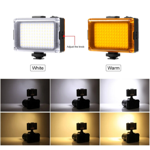 PULUZ Pocket 104 LED 1800LM Professionelle Fotografie Video- und Fotostudio-Licht – Bild 8