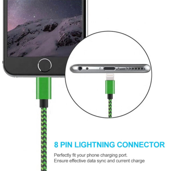 2m iPhone Lightning USB-Sync-Daten / Ladekabel - viele Farben – Bild 5