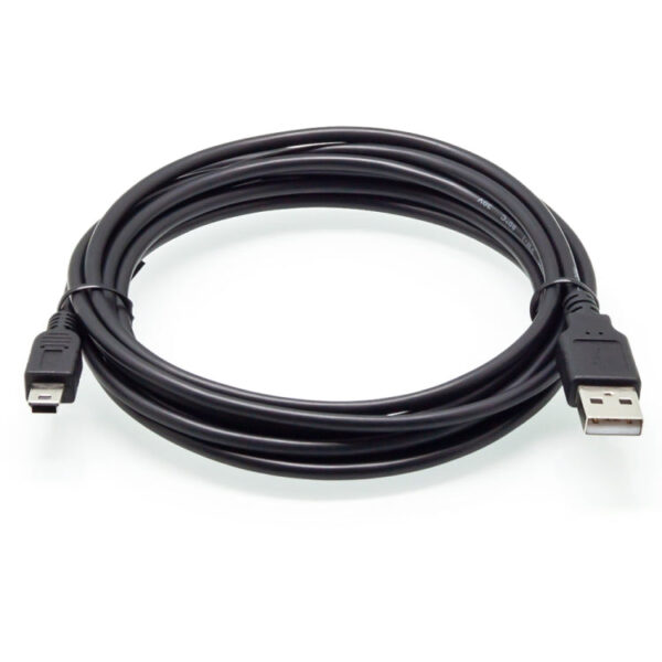 USB 2.0 AM zu Mini 5-poligem USB-Kabel, Länge: 1,5 m (schwarz) – Bild 2