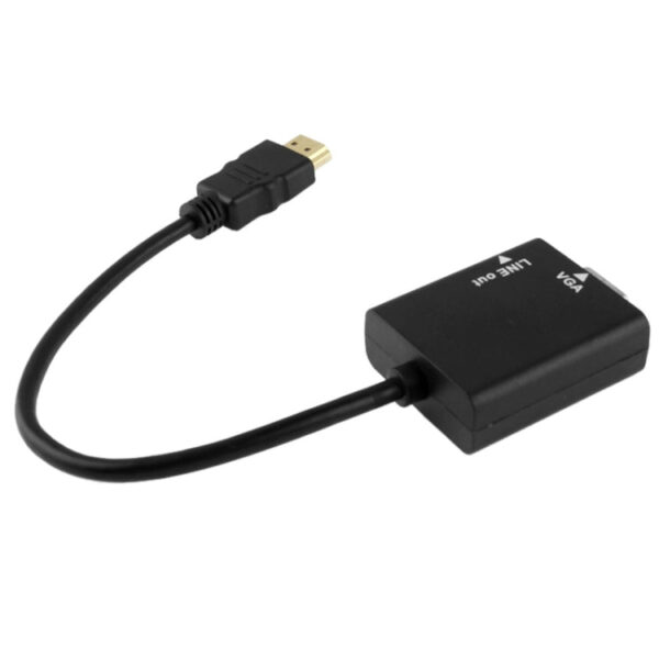 HDMI zu VGA & Audio HD Konvertierungsadapterkabel Dr – Bild 3