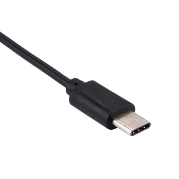 17,8 cm 3 Anschlüsse USB-C / Typ C 3.1 OTG Charge HUB-Kabel – Bild 5