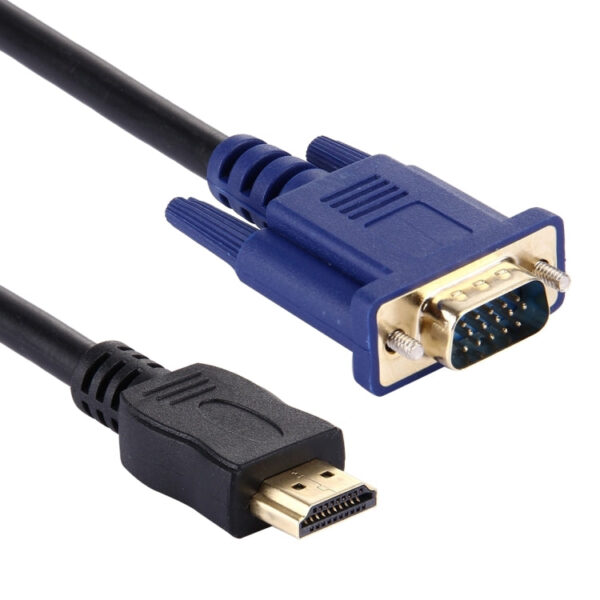 1,8 m HDMI-Stecker auf VGA-Stecker 15-poliges Videokabel – Bild 3