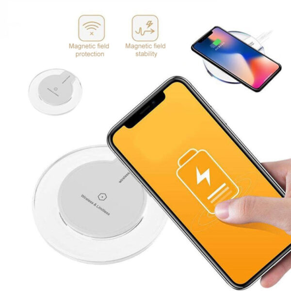 Qi Kabelloses Ladegerät für Smartphones iPhone & Android – Bild 4