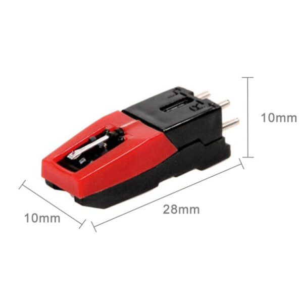 Stereo-Stift Nadel für Vinyl LP USB-Plattenspieler (schwarz) – Bild 3