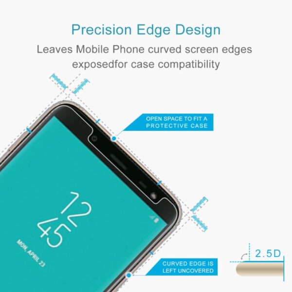 0,26 mm 9H Displayschutz für Galaxy J6 (2018) – Bild 3