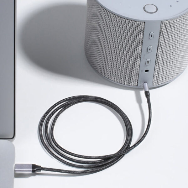 KUULAA KL-O09 Typ-C / USB-C auf 3,5 mm AUX-Audioadapterkabel, Länge: 100 cm – Bild 15