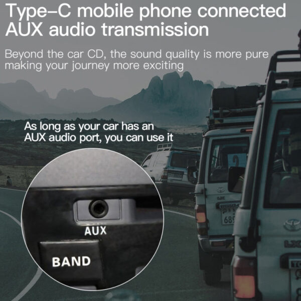 KUULAA KL-O09 Typ-C / USB-C auf 3,5 mm AUX-Audioadapterkabel, Länge: 100 cm – Bild 8