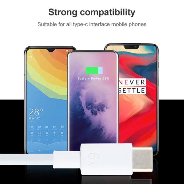 6A USB3.0-Stecker auf USB-C / Typ-C-Stecker Datenkabel, Kabellänge: 2 m – Bild 4