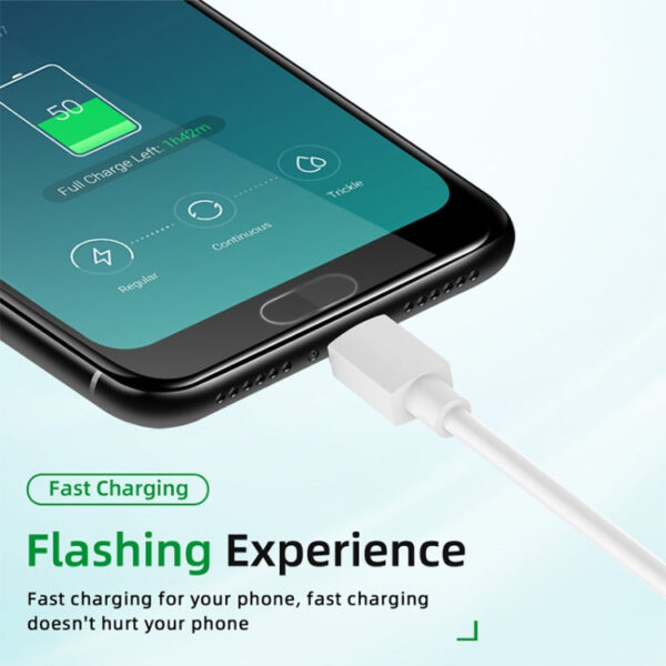 4A USB-zu-USB-C / Typ-C-Flash-Ladekabel, Kabellänge: 1 m – Bild 5