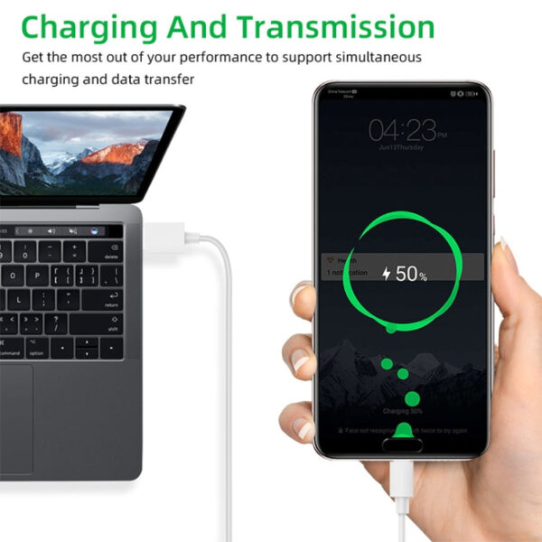4A USB-zu-USB-C / Typ-C-Flash-Ladekabel, Kabellänge: 1 m – Bild 10