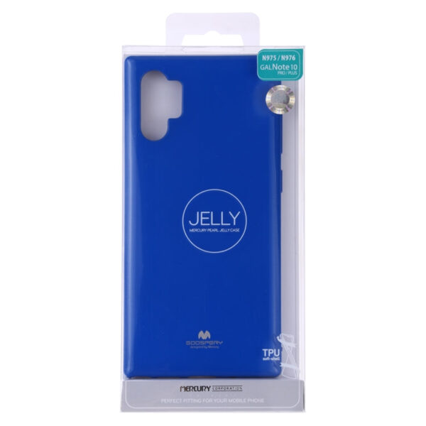 GOOSPERY JELLY TPU Stoß- und Kratzetasche für Galaxy Note 10+ (Blau) – Bild 4
