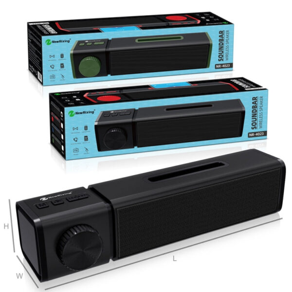 Wireless Stereo Bluetooth-Lautsprecher NR4023 TWS – Bild 2