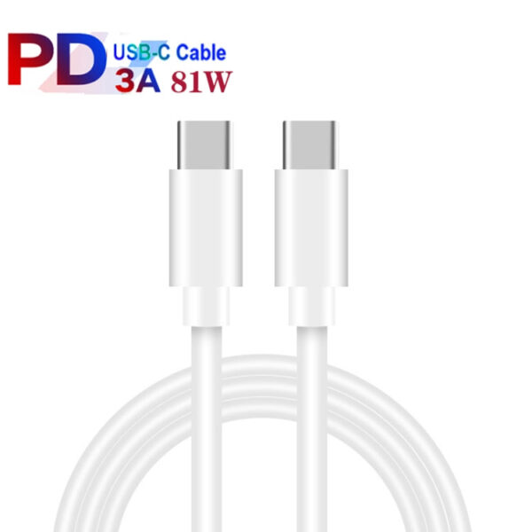 38 W PD20 W + QC3.0 USB-Autoladegerät mit Typ-C-Datenkabel, 1m – Bild 3