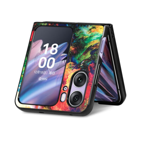 Für OPPO Find N2 Flip Farbiges Wolken Cover – Bild 3