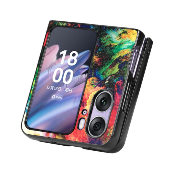 Für OPPO Find N2 Flip Farbiges Wolken Cover – Bild 6