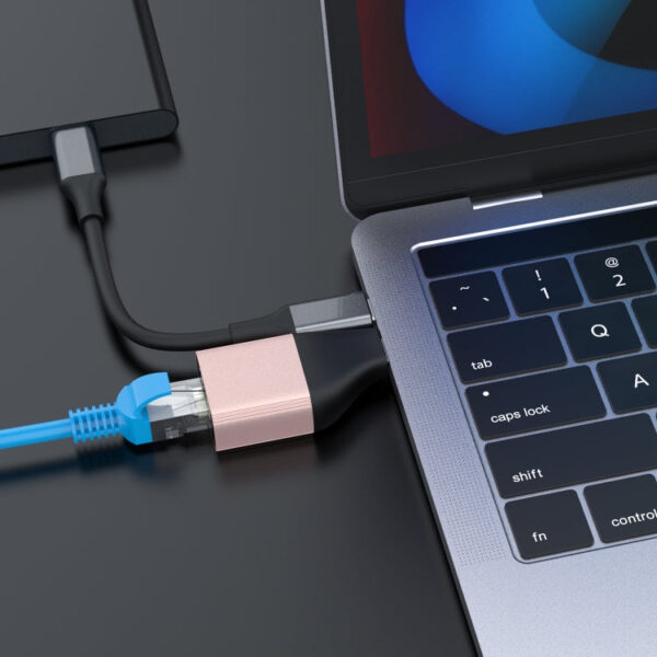 Onten Typ-C 10M/100M/1000M LAN-Adapter (Farben werden zufällig geliefert) – Bild 7