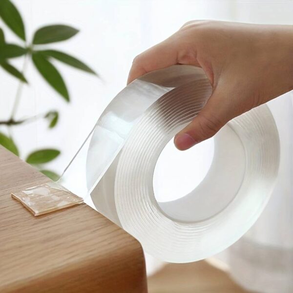 Starkes transparentes Nanoband Waschbar 2cm Breit & 5M lang