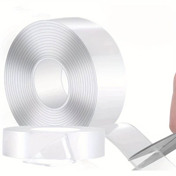 Starkes transparentes Nanoband Waschbar 2cm Breit & 5M lang – Bild 2
