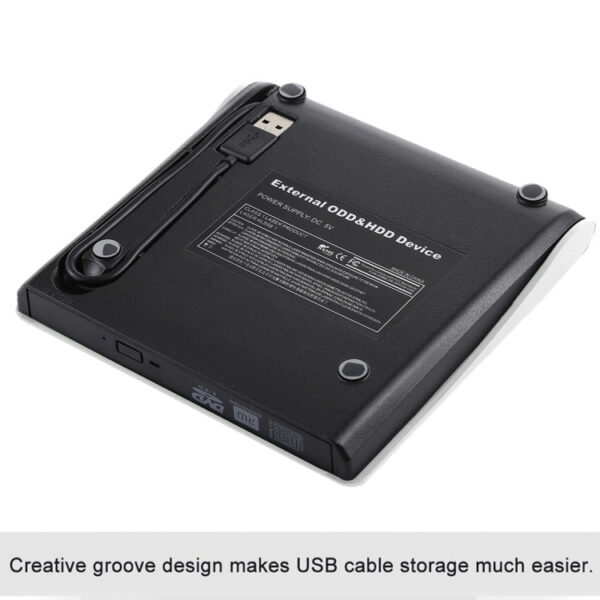 USB 3.0 POP-UP Externes DVD-RW DVD/CD Laufwerk – Bild 3