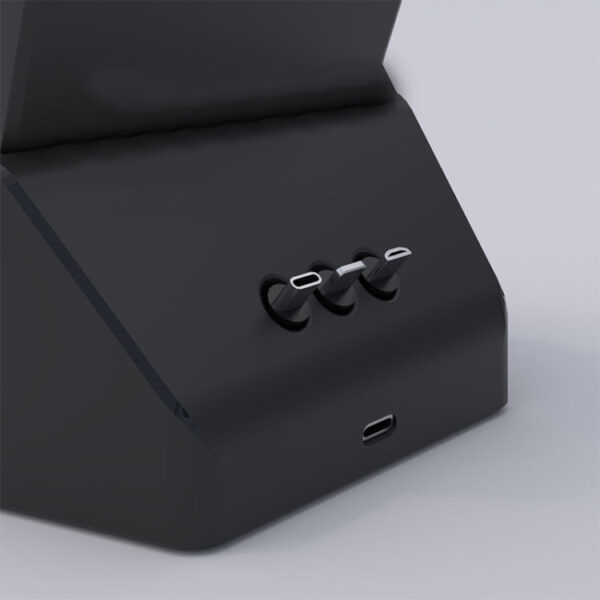 15W Wireless Ladegerät für iPhones & Android Geräte. inkl. Adapter USB-C/Lightning/MicroUSB – Bild 6