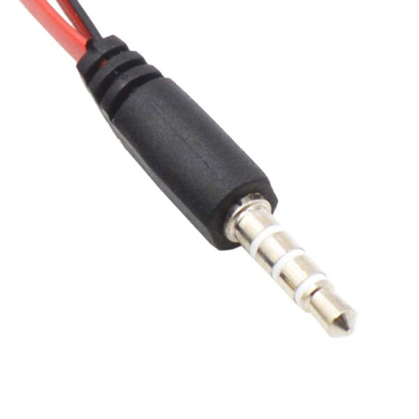 20 cm 3,5 mm Auto Audio Computer Headset Mikrofon 2 in 1 Adapterkabel (vernickelt) – Bild 3