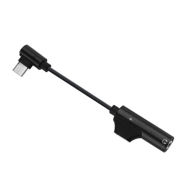 USB-C Kopfhörer und Ladeadapter auf 3.5 Klinke – Bild 2