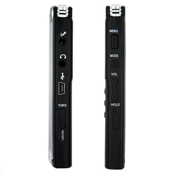 Digitaler Sprachrekorder, 16GB, Unterstützt MP3 / WAV 162g – Bild 3