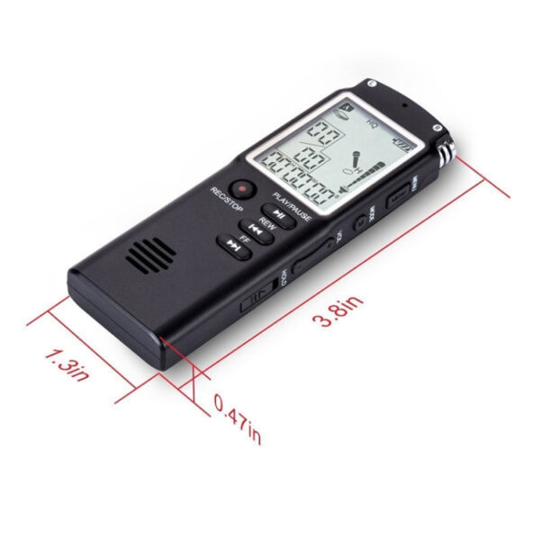 Digitaler Sprachrekorder, 16GB, Unterstützt MP3 / WAV 162g – Bild 5