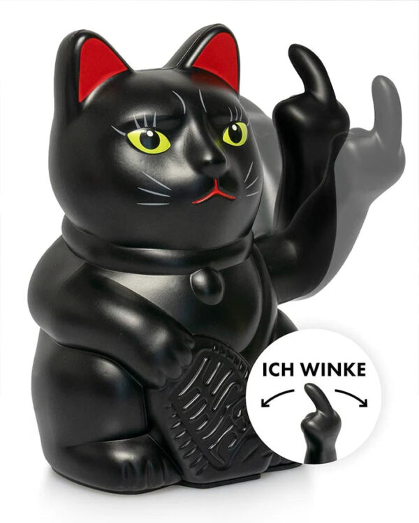 Stinkekatze, Winkekatze schwarz