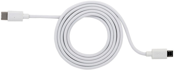 USB-C auf Micro USB Kabel 1m Weiss