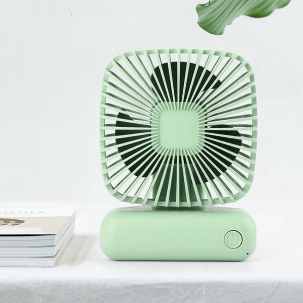 Elektrischer Tischventilator, USB-Aufladung, leicht & tragbar, für das Heimbüro – Bild 4