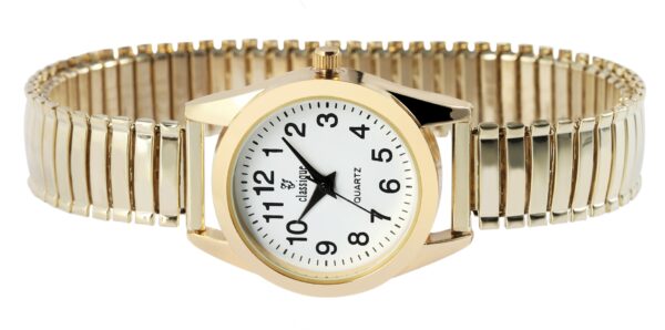 Classixx Herrenuhr mit Edelstahlzugband – Bild 2