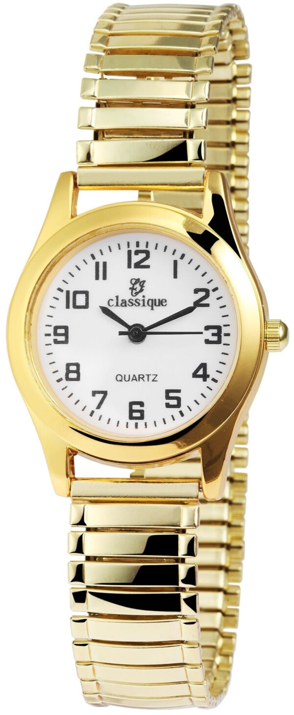 Classixx Herrenuhr mit Edelstahlzugband – Bild 4