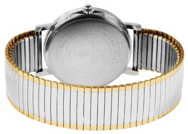 Classique Herrenuhr mit Zugarmband, Edelstahl – Bild 7