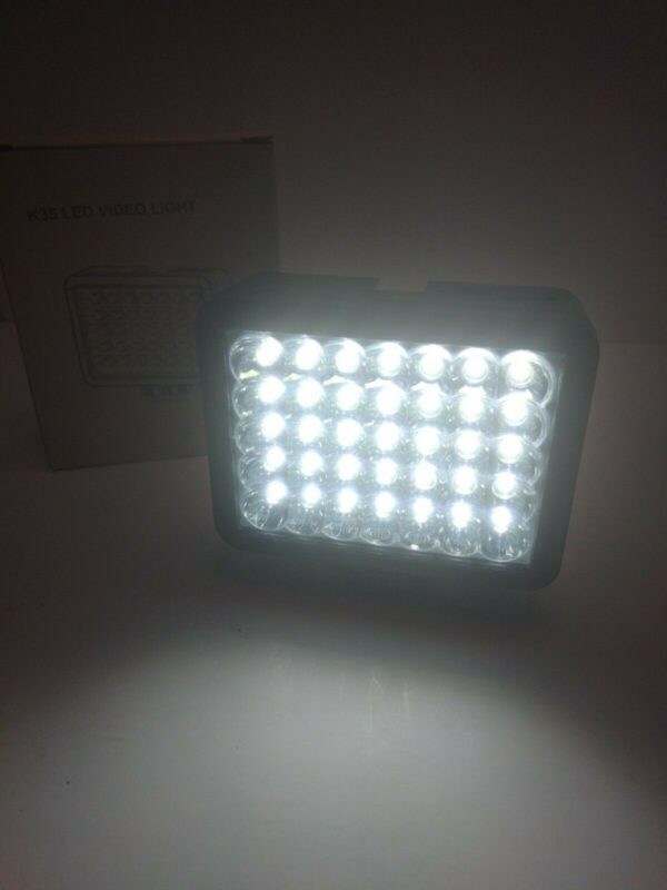 K35 LED Foto Video Light 35LEDs – Bild 4