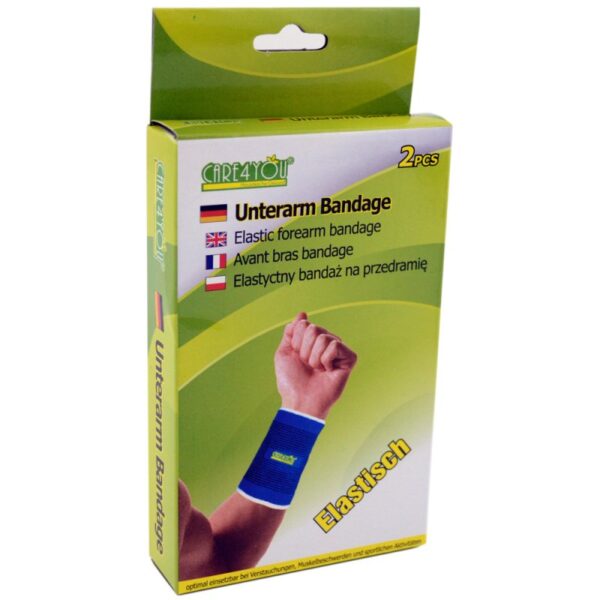 Bandagen für Fussgelenk, Ellenbogen, Knie, Handgelenk, Unterarm 2er Set – Bild 5