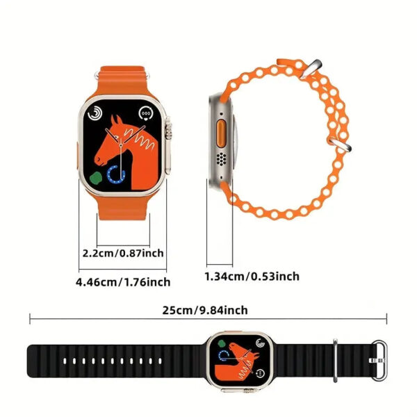Smartwatch S8 Ultra Max 5,28 cm HD-Touchscreen für Android/iOS-Telefone – Bild 7