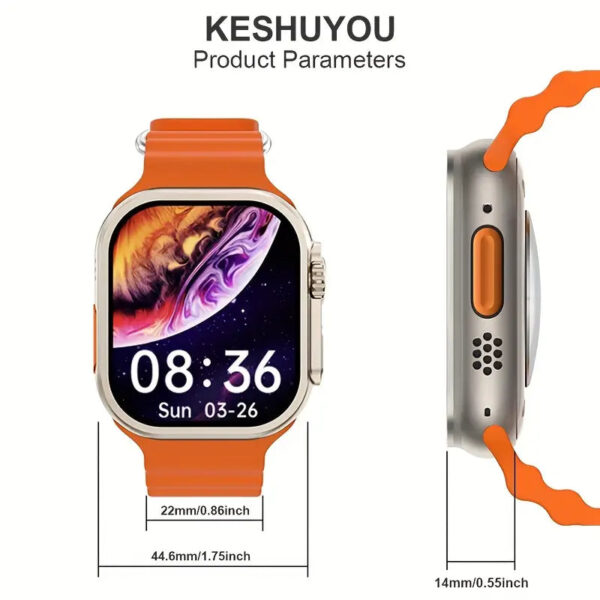 Watch 9 Ultra Smartwatch mit Wireless Charge Funktion – Bild 8