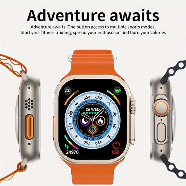 Smartwatch S8 Ultra Max 5,28 cm HD-Touchscreen für Android/iOS-Telefone – Bild 6