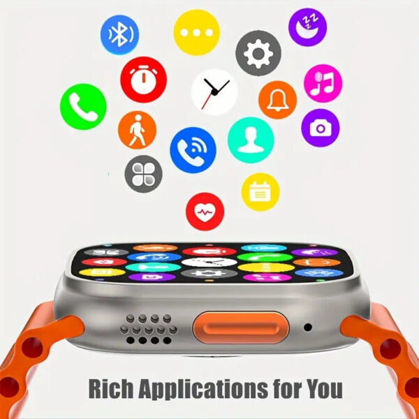 Smartwatch S8 Ultra Max 5,28 cm HD-Touchscreen für Android/iOS-Telefone – Bild 5