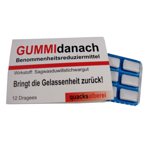 WITZIGE KAUGUMMIS "QUACKSALBEREI" 8-FACH SORT. 12 STÜCK – Bild 5