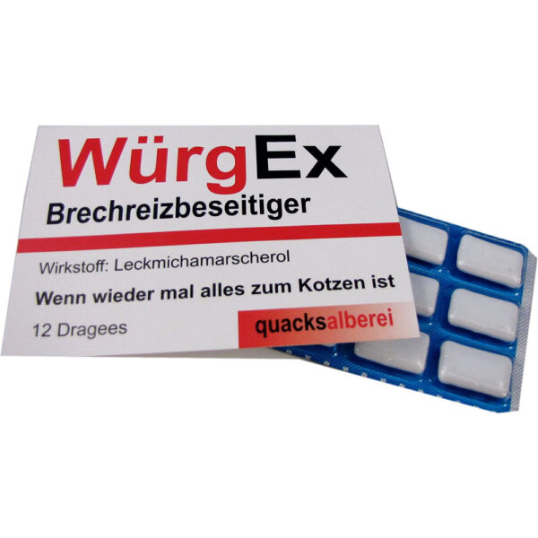 WITZIGE KAUGUMMIS "QUACKSALBEREI" 8-FACH SORT. 12 STÜCK – Bild 11