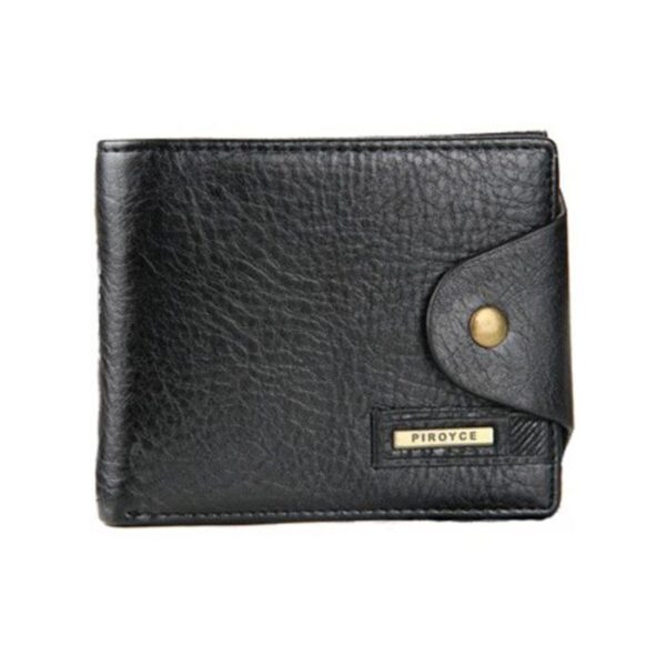 Portemonnaie Piroyce Rindsleder Schwarz